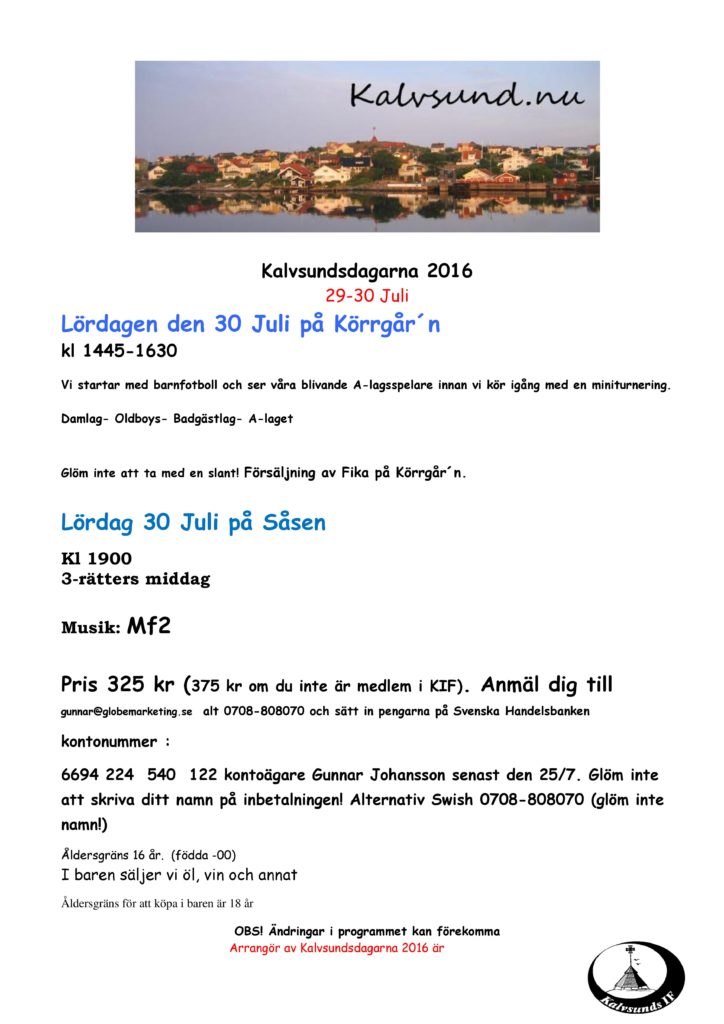 Kalvsundsdagarna 2016 stor affisch Lördag-page-001